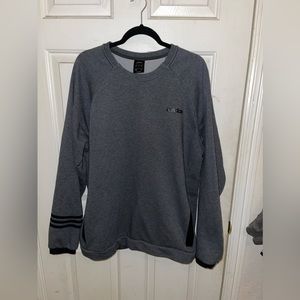 Adidas crewneck sweatshirt with pockets.